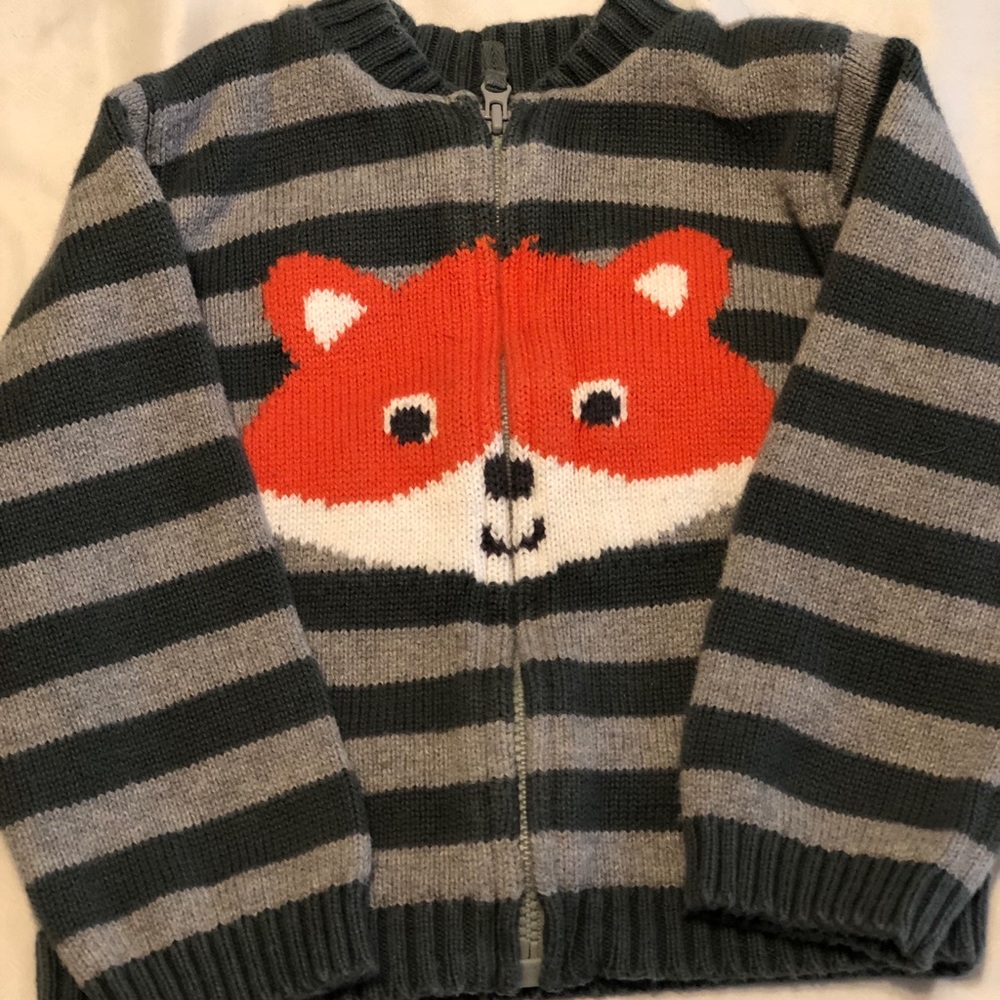 Carters size 18 Month Fox sweater